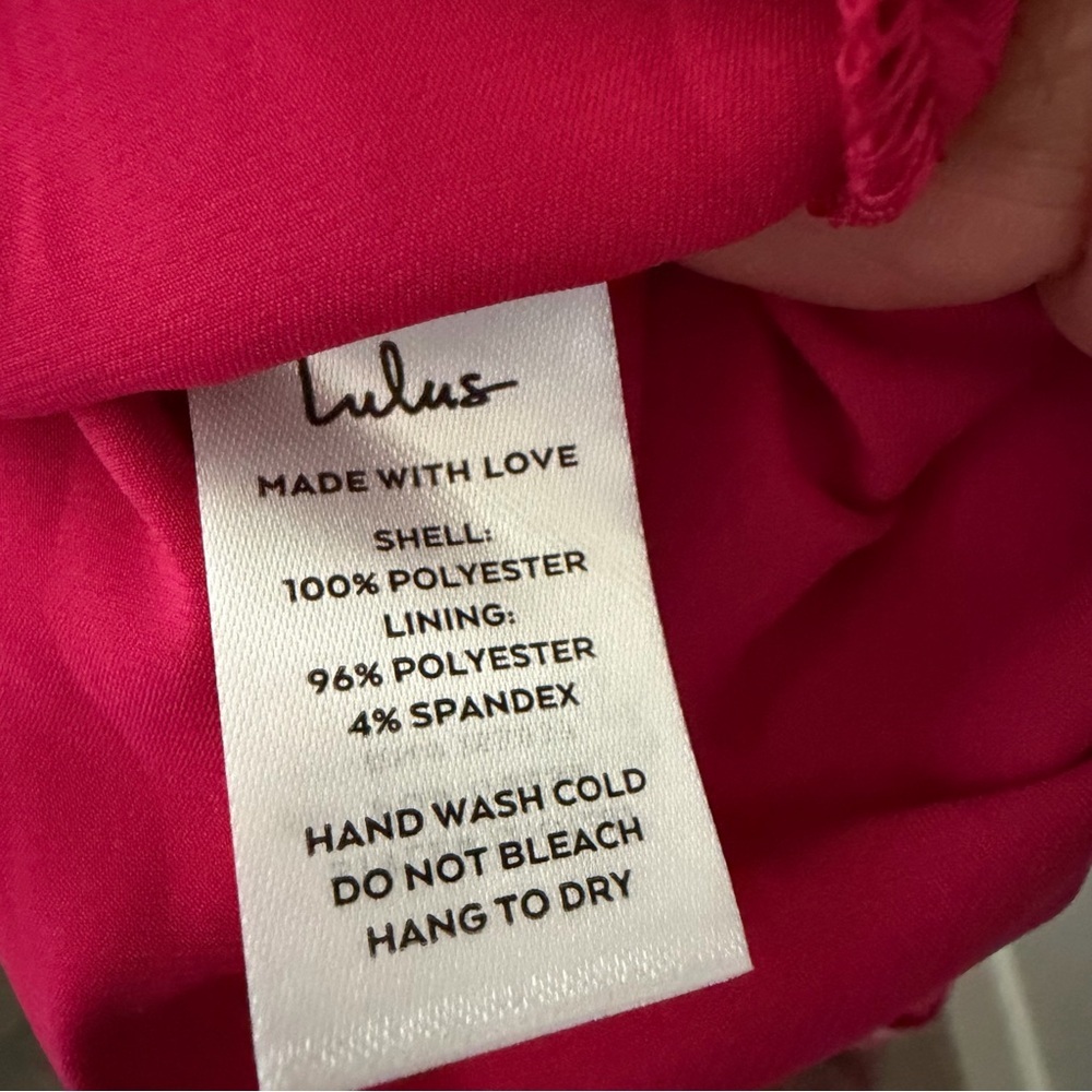 Lulus Romance That Wows Magenta Floral Print Organza Maxi Dress. - Picture 13 of 14